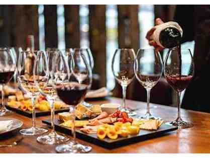 Private wine tasting with paired snacks for up to 8 people