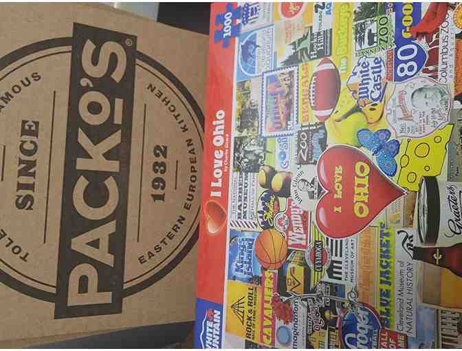 Original Tony Packo's Gift Set & I Love Ohio Puzzle