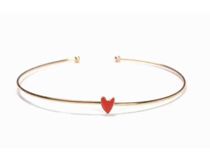 Titlee Paris - Children's Grant Heart Adjustable Bangle - Photo 1