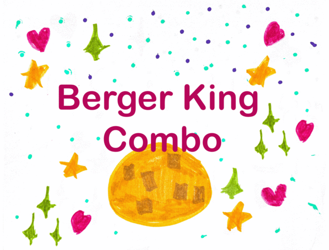 Berger King Combo - Giggles, Games, and Grub - Photo 1