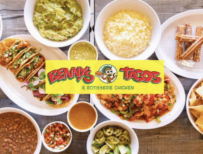 Benny's Tacos - $20 Gift Certificate (Valid at 3rd Street Location ONLY) - Photo 1