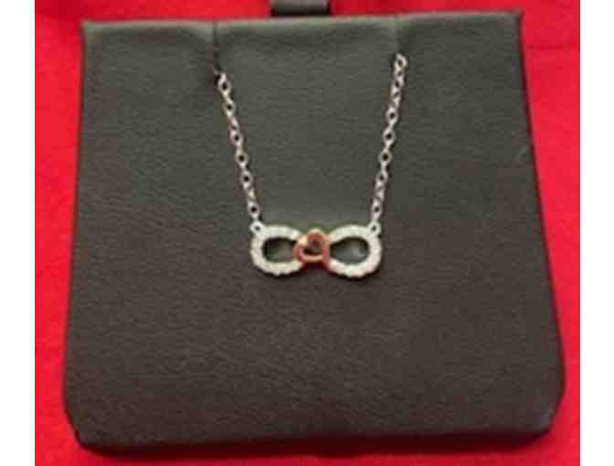 Silver Heart Infinity Pendant - Photo 2