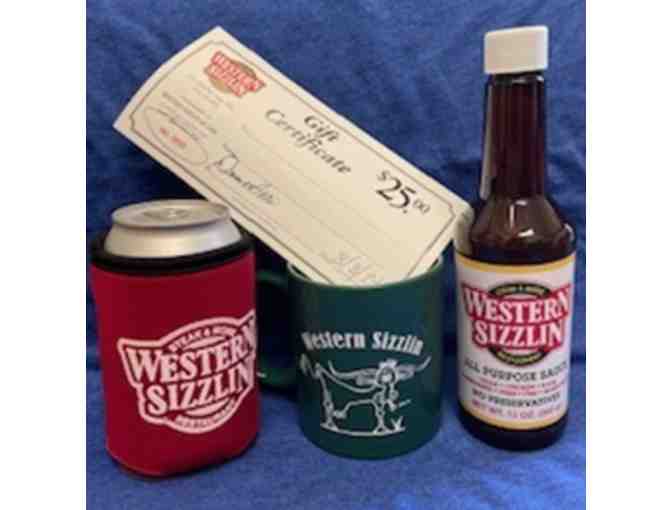 Western Sizzlin Gift Certificate with bonus gifts - Photo 1