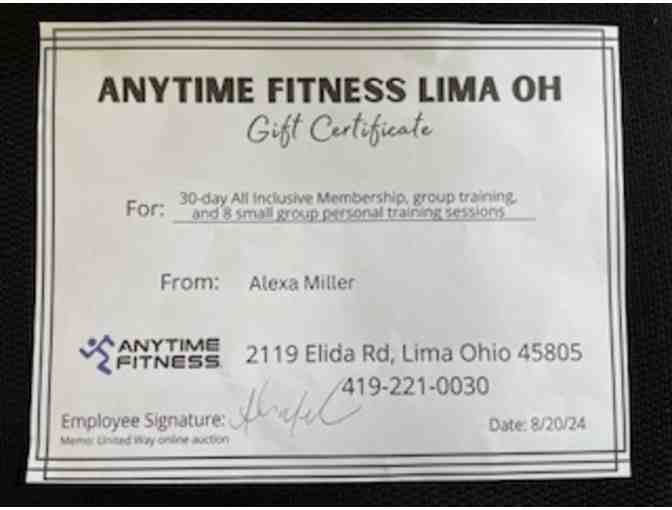 Anytime Fitness 30-day Membership