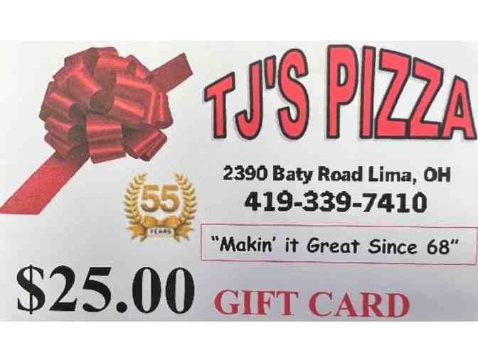 TJ's Pizza $25 Gift Card - Photo 1