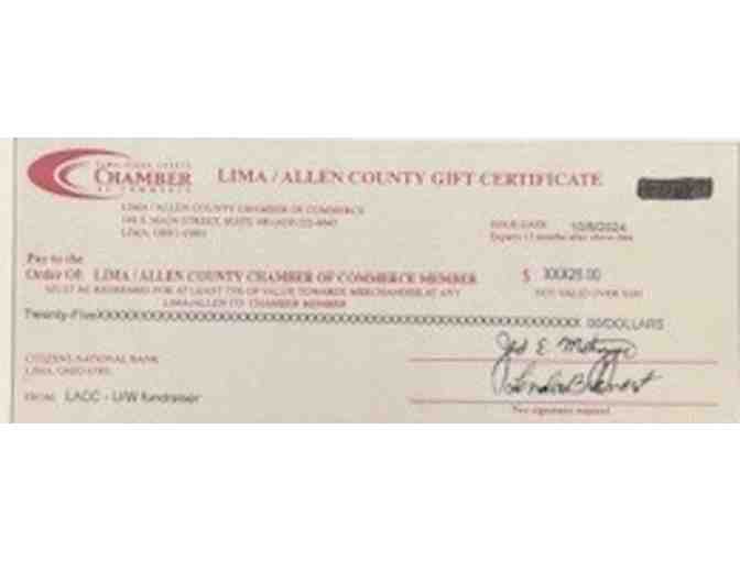 Lima/Allen County Gift Certificate - Photo 1