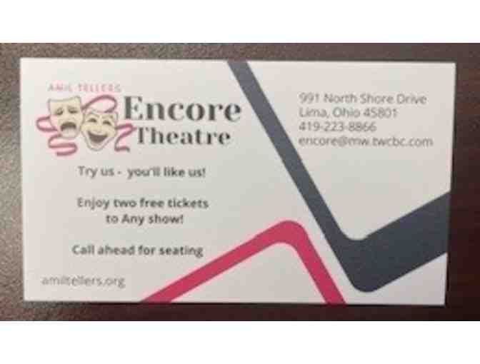 Encore Theatre Tickets - Photo 1