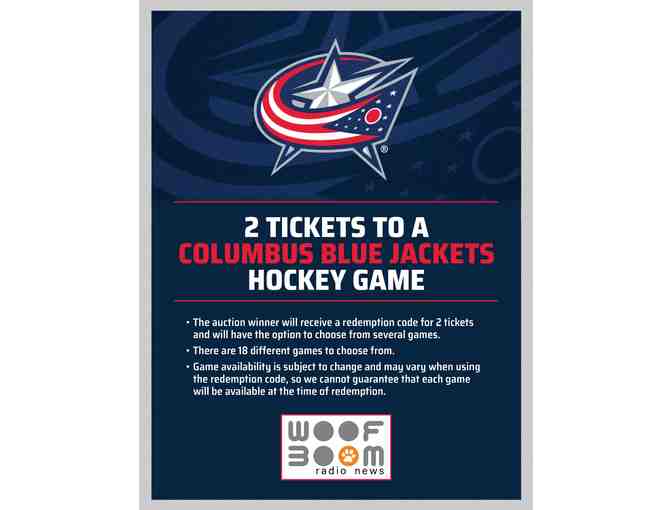 Columbus Blue Jackets Hockey Tickets - Photo 1