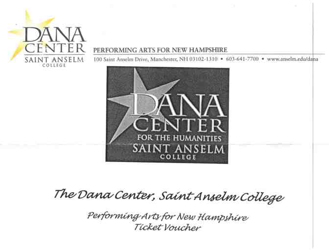 Performing Arts at the Dana Center, Tickets for Four - Photo 1