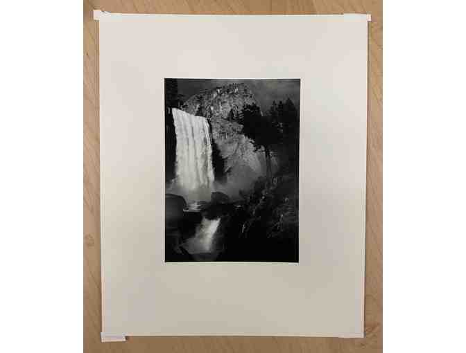 Ansel Adams 'Vernal Fall' Gelatin Silver Print