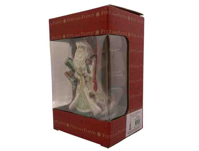 Fitz and Floyd Forest Frost Santa Bell Ornament (2019)