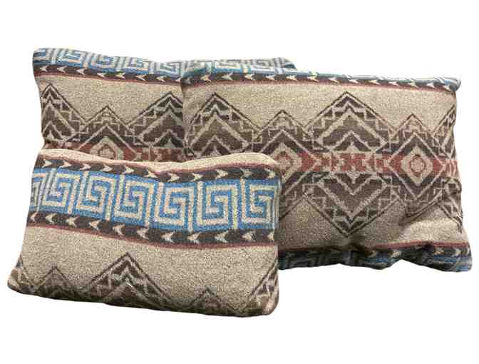 Southwestern-Style Decorative Pillows - Set of 3