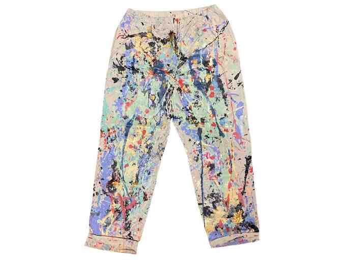 Hand-Painted Pants by Michale B. Estar