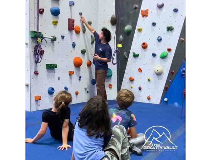 Gravity Vault- One Hour Staff Belay Class for 2 (Item 1 of 2)
