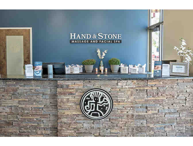 Hand & Stone Massage- Gift Card for a Classic Massage or Facial