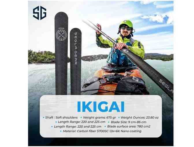 Segla Ikigai Carbon Fiber Greenland Paddle