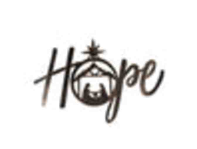 Full of Hope Nativity Wall Hanging