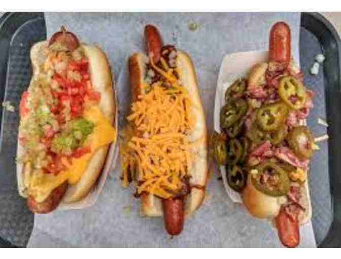 Five $10.00 gift cards to Pink's World Famous Hot Dog (#1)