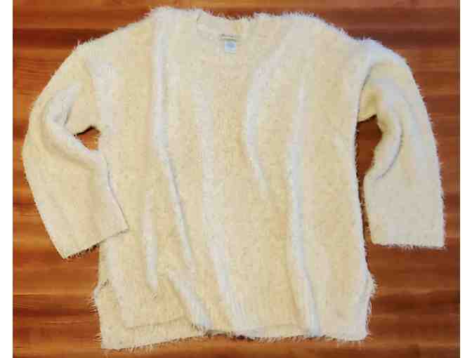 Cotton Emporium Off White Sweater - Photo 1