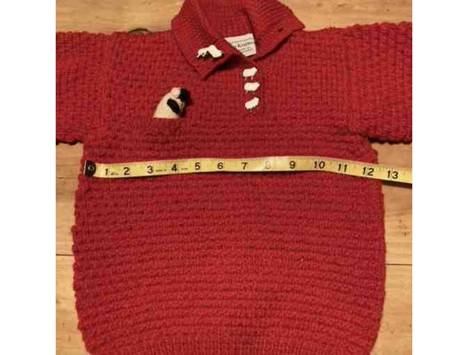 Wool Toddler Sweater- Sheep - Photo 2