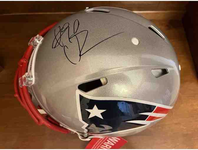 Christian Barmore Helmet with certificate of authenticity