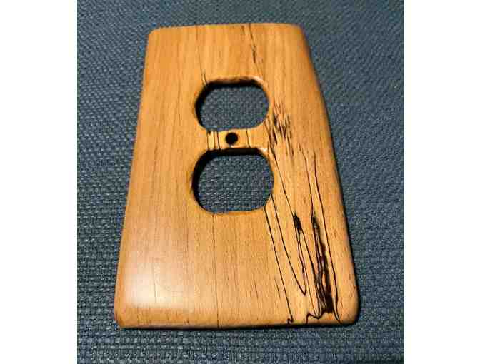 Beautiful Wooden Outlet Cover *Created by Reed Prescott *Verde Mountain - Photo 1