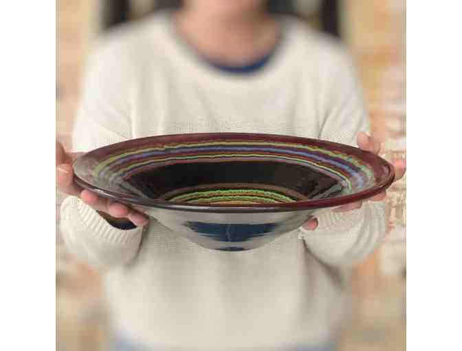 Spanish Night Conical Bowl from Lasser Ceramics *Beautiful pottery (Londonderry, VT)