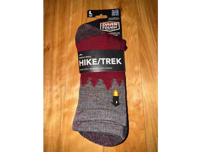 Darn Tough Merino Hike/Trek Socks Men's XL 12.5-14.5 *Donated by Middlebury Mountaineer - Photo 1