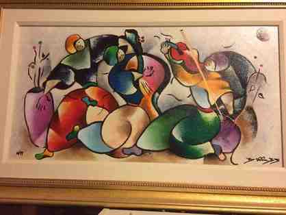 David Schluss Autographed Numbered Sonata Serigraph