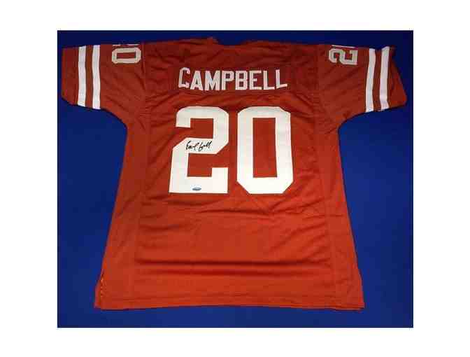 Earl Campbell University of Texas Longhorns Autographed Jersey - Photo 1