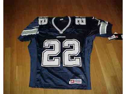 Emmitt Smith Dallas Cowboys Autographed Football Jersey