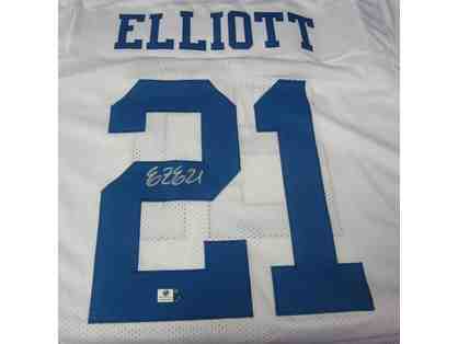 Ezekiel Elliott Dallas Cowboys Autographed Jersey