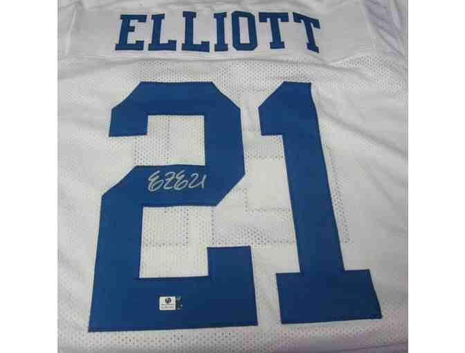 Ezekiel Elliott Dallas Cowboys Autographed Jersey - Photo 1