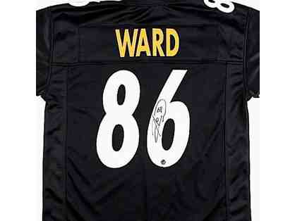 Hines Ward Autographed Pittsburgh Steelers Football Jersey