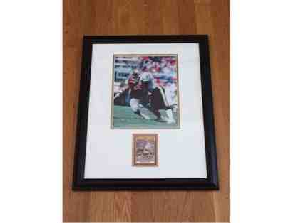 Hokie Gajan New Orleans Saints Autographed Football Photo