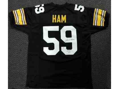 Jack Ham Pittsburgh Steelers Autographed Football Jersey