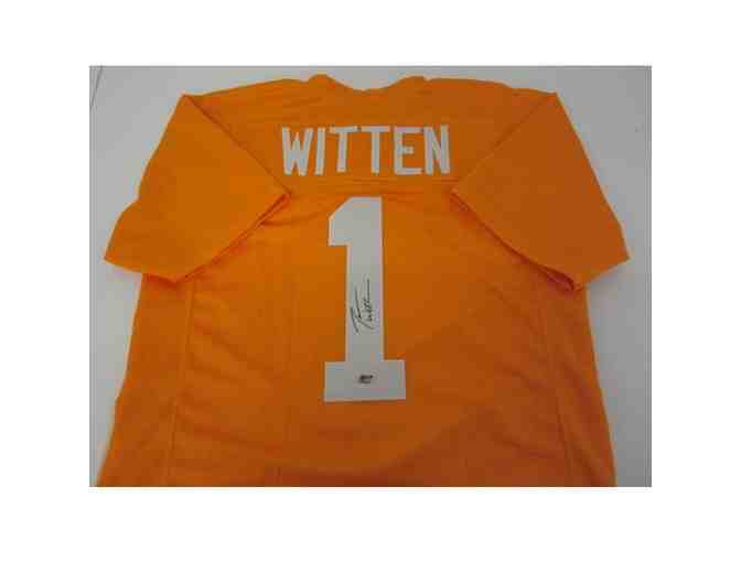 Jason Witten University of Tennessee Vols Autographed Football Jersey - Photo 1