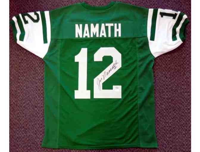 Joe Namath Autographed Football Jersey - Photo 1