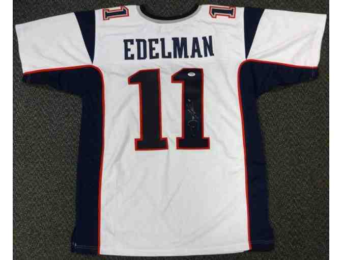 Julian Edelman Autographed Football Jersey - Photo 1