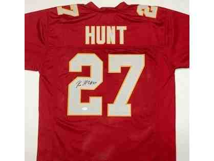 Kareem Hunt Autographed Football Jersey