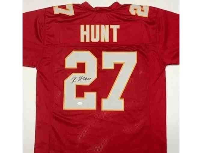 Kareem Hunt Autographed Football Jersey - Photo 1