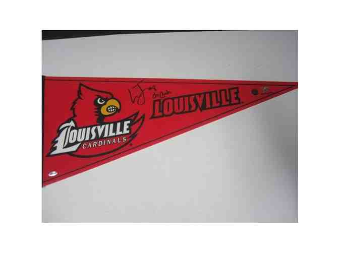 Lamar Jackson Louisville Cardinals Autographed Pennant - Photo 1