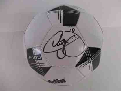 Neymar Autographed Soccer Ball