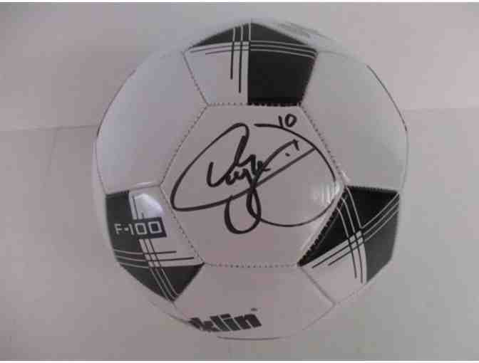 Neymar Autographed Soccer Ball - Photo 1