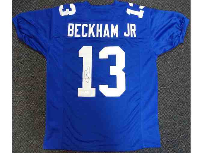 Odell Beckham Autographed Football Jersey - Photo 1