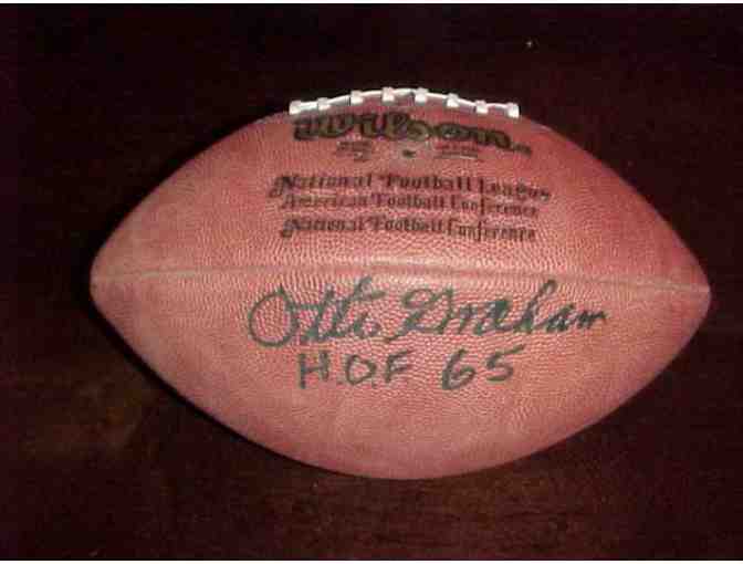 Otto Graham Autographed Football - Photo 1