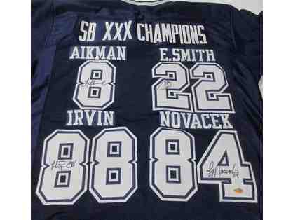 Super Bowl XXX Autographed Football Jersey