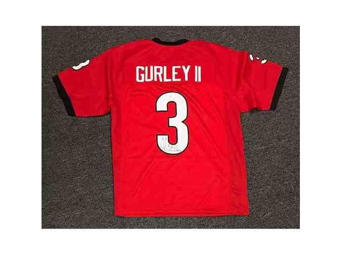 Todd Gurley Georgia Bulldogs Autographed Football Jersey - Photo 1