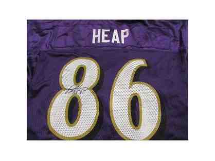 Todd Heap Baltimore Ravens Autographed Football Jersey