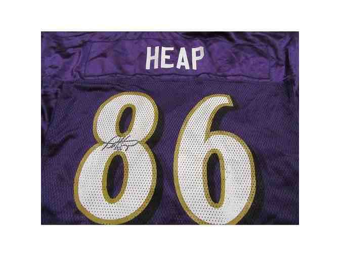 Todd Heap Baltimore Ravens Autographed Football Jersey - Photo 1